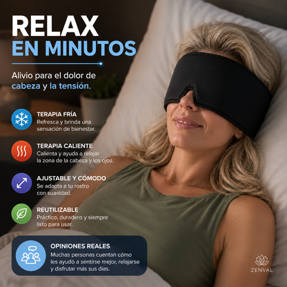 Gorro Zenval — Alivio para la Migraña sin Pastillas