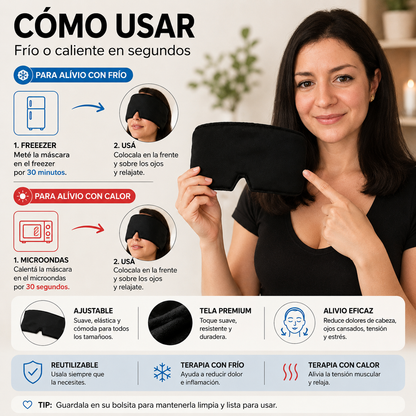 Gorro Zenval — Alivio para la Migraña sin Pastillas