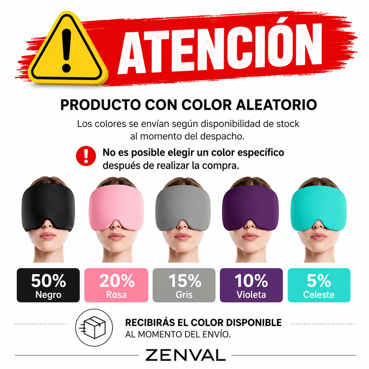 Gorro Zenval — Alivio para la Migraña sin Pastillas